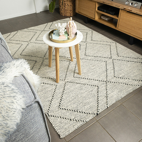 Holly Loom Hand-Knotted Wool-Blend Rug