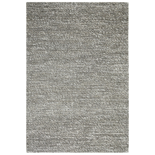 Grey Valencia Flat-Woven Wool Rug