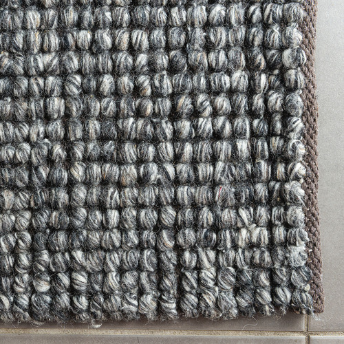 Cooma Modern Berber Cross Loop Hand-Woven Wool Rug