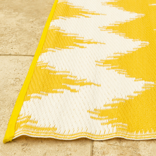 Chevron Power-Loomed Outdoor Al Fresco Rug