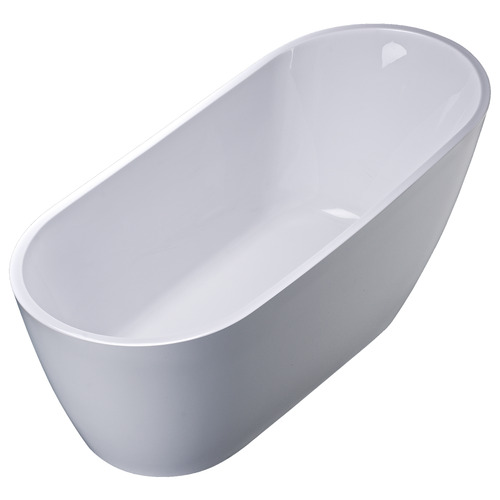 Assertio White Acrylic Freestanding Bath