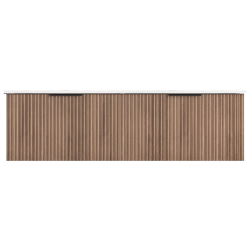 Reedon 1500mm Wall Hung Double Vanity with Ceramic Countertop