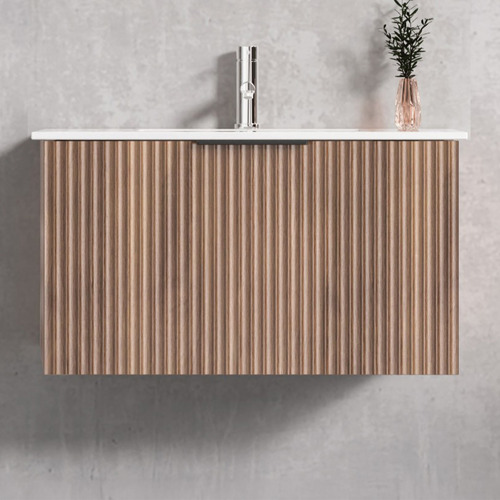 Reedon 750mm Wall Hung Single Vanity with Ceramic Countertop