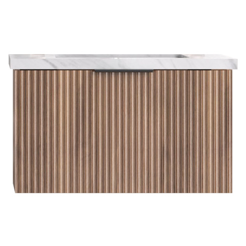 Reedon 750mm Wall Hung Single Vanity with Stone Countertop