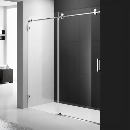 Palisade Frameless Shower Screen Front