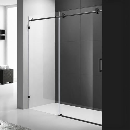 Palisade Frameless Shower Screen Front