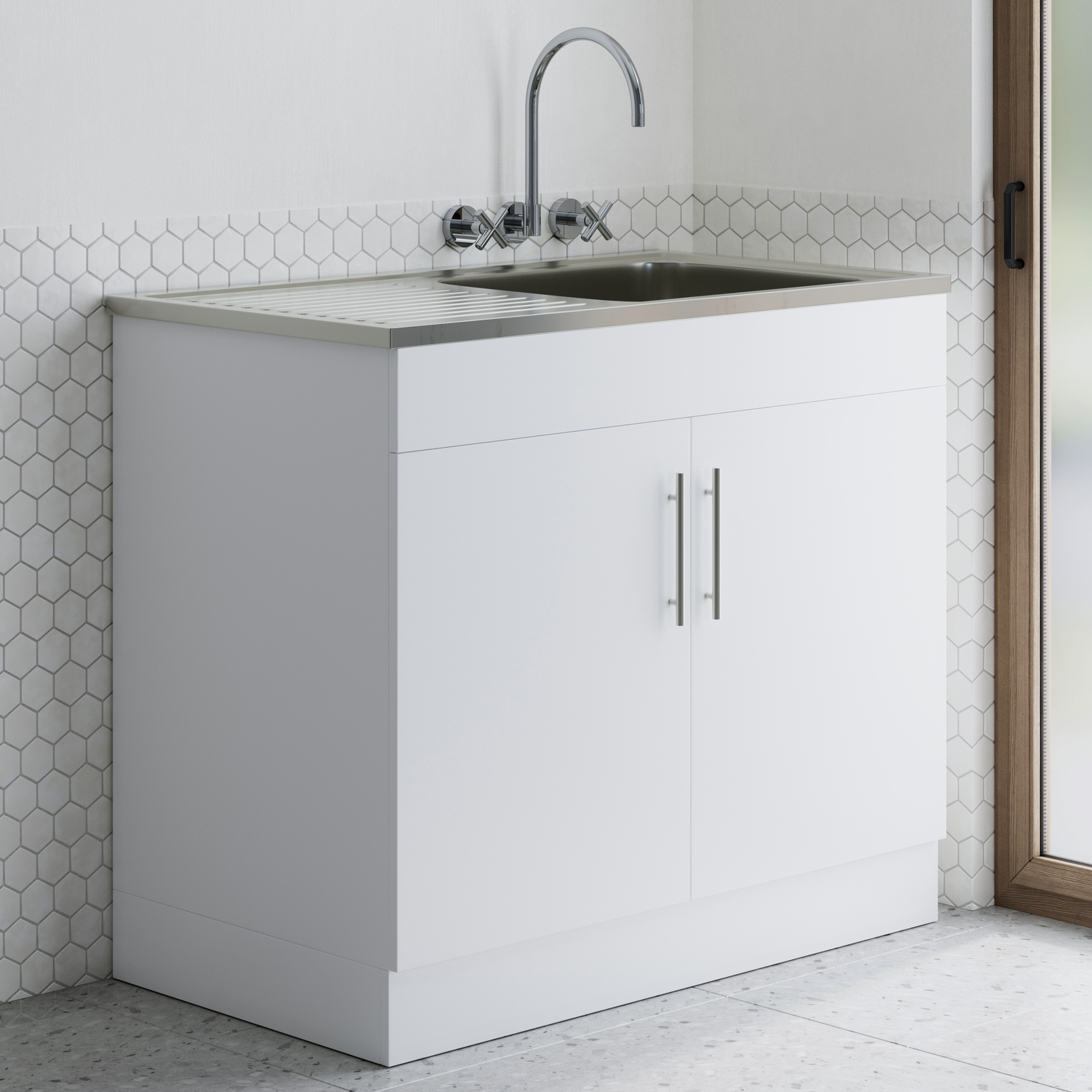 Cetona 1000mm Laundry Tub
