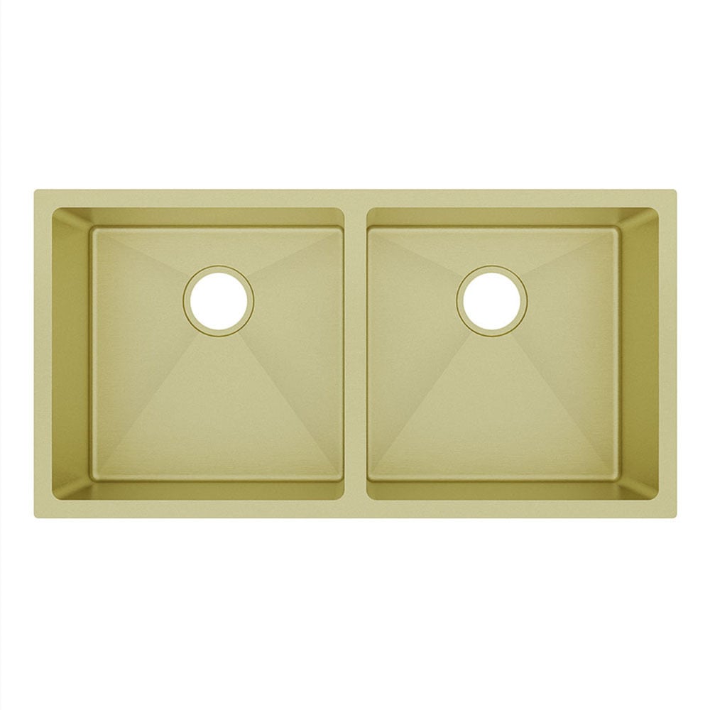 Hanes 880mm Undermount Double Stainless Steel Kitchen Sink