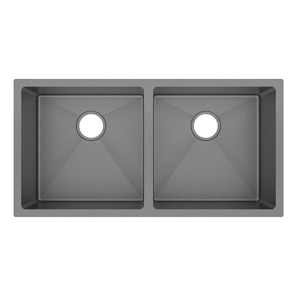 Hanes 880mm Undermount Double Stainless Steel Kitchen Sink