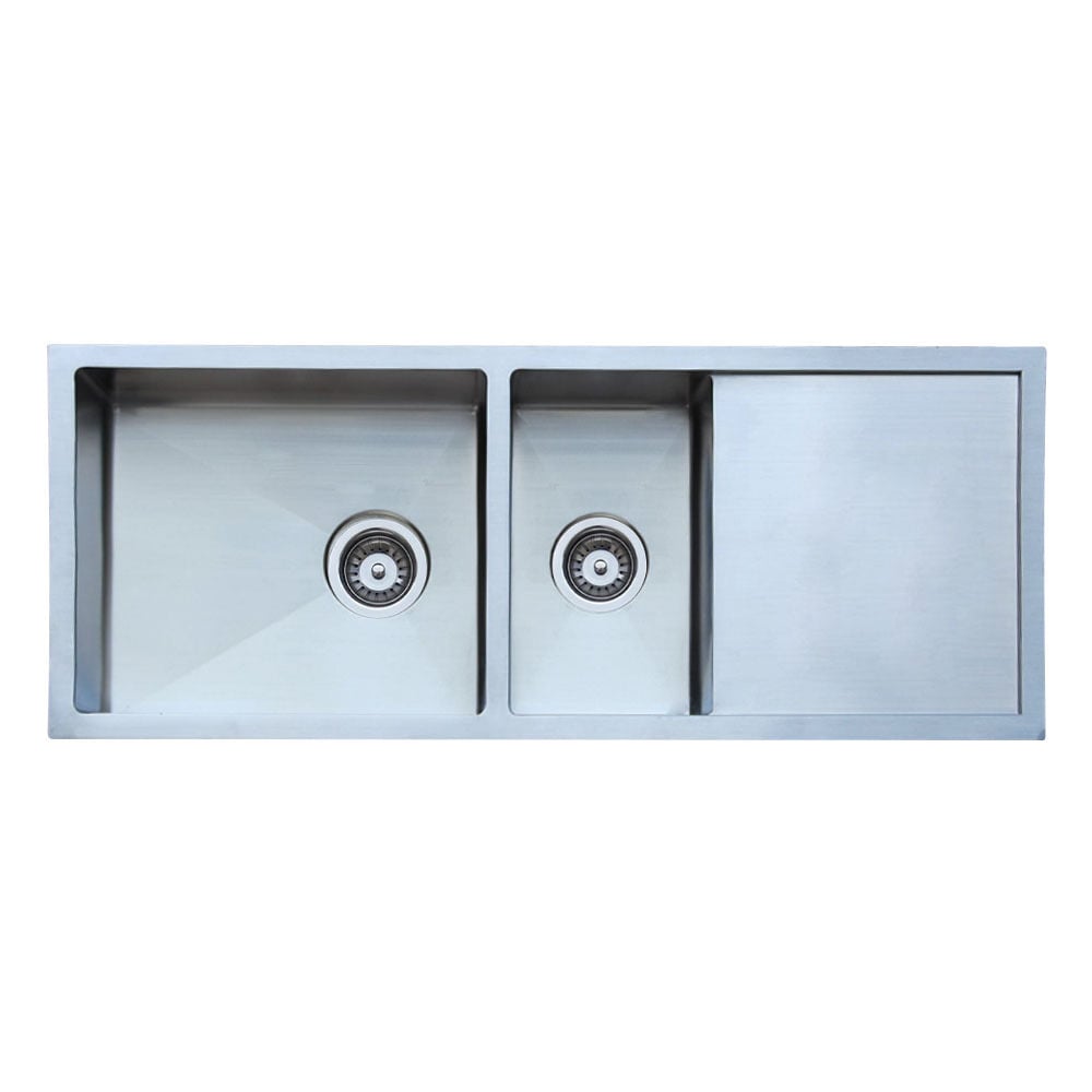 Hanes 1160mm Undermount 1 & &frac12; Stainless Steel Kitchen Sink with Drainer