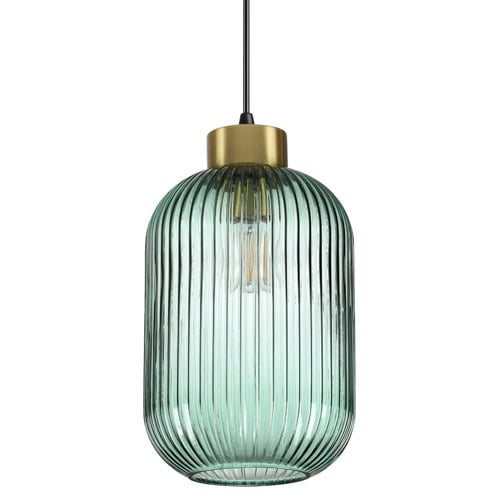 Mint 20cm Glass Pendant Light