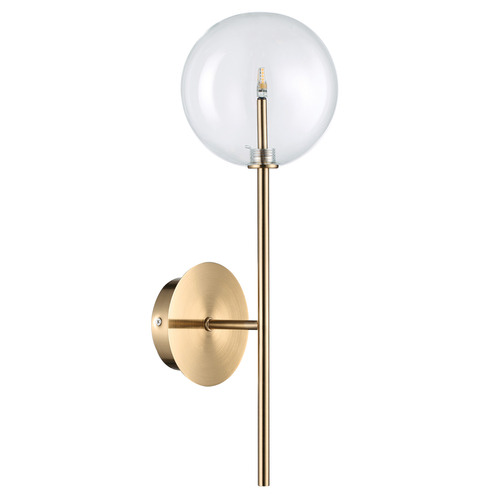 Equinoxe Metal & Glass Wall Light