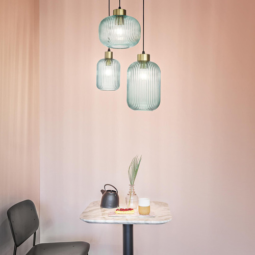 Myff-Steel-Large-Reeded-Glass-Pendant-Light