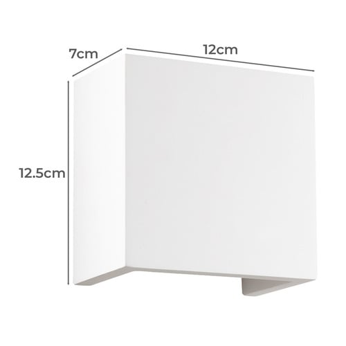 Flash Gesso Paintable LED Wall Light