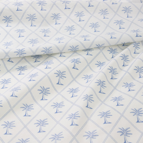 Diamond Palm Cotton Sheet Set