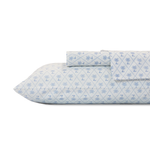 Diamond Palm Cotton Sheet Set