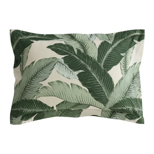 Vintage Palm Quilt Cover Set