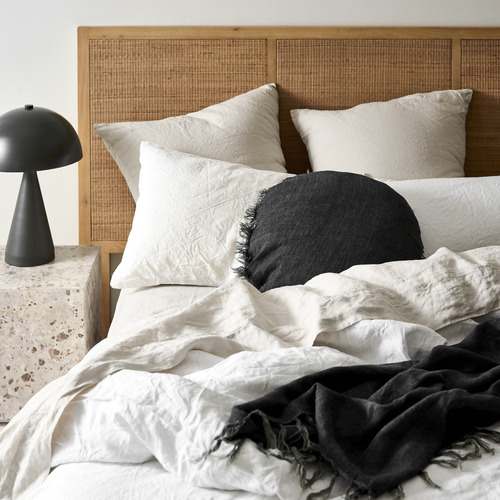 Marshmallow Emile European Flax Linen Quilt Cover Temple & ster