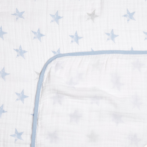 Aden & Anais Stars Cotton Muslin Stroller Blanket