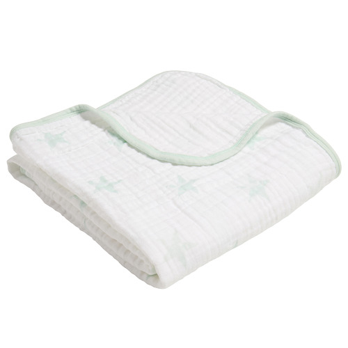 Aden & Anais Stars Cotton Muslin Stroller Blanket
