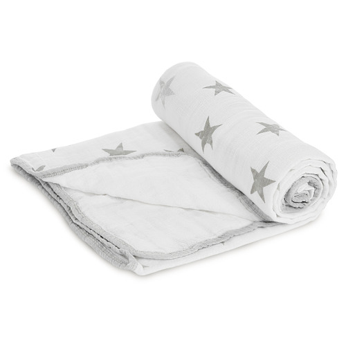 Aden & Anais Stars Cotton Muslin Stroller Blanket