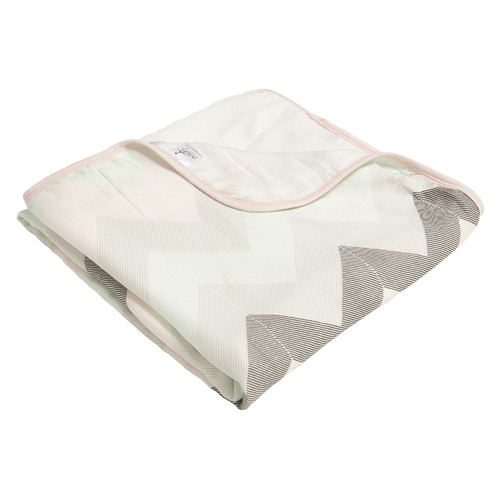 Aden & Anais Ziggy Broken Chevron Cotton Muslin Stroller Blanket
