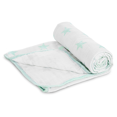Aden & Anais Stars Cotton Muslin Stroller Blanket