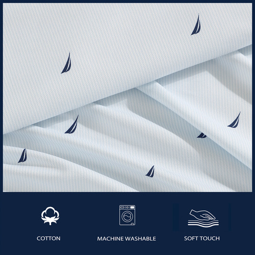 Boat Stripe Devan Washed Sheet Set