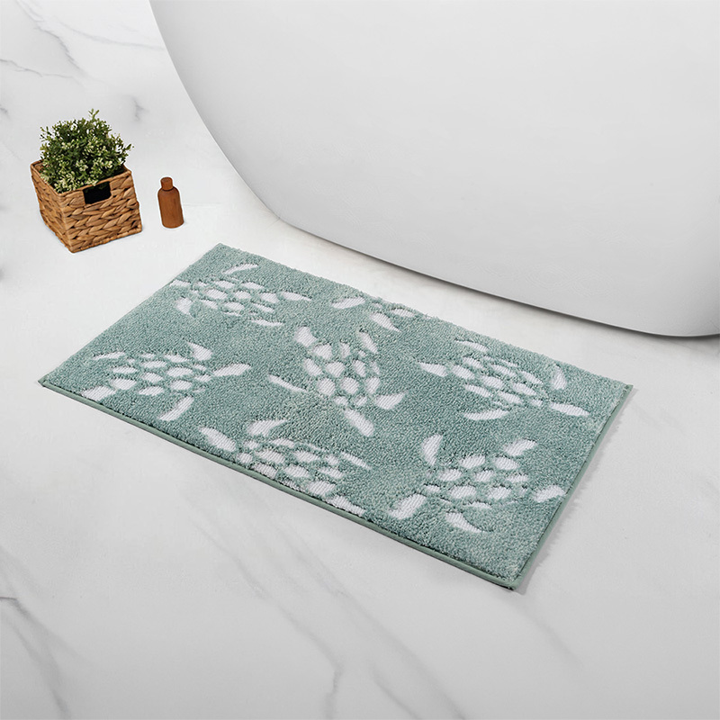 Turtle Time Bathroom Mat