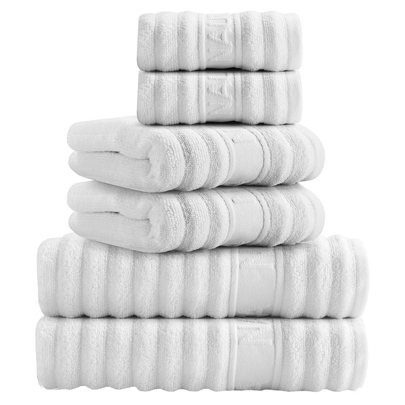 6 Piece Sandy Bay Cotton Terry Bathroom Towel Set