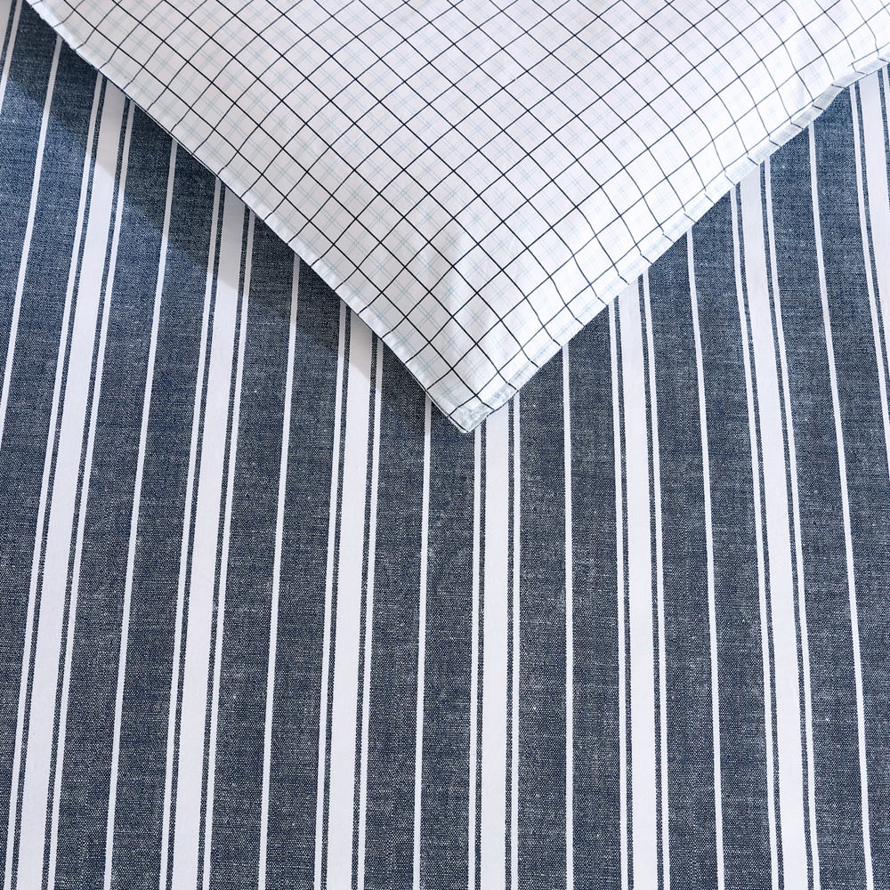 Nautica Stripe Cotton Quilt Cover Set