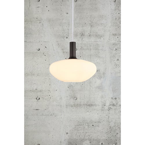 Alton 35cm Opal Glass Pendant Light