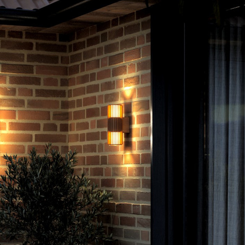Aludra Double Outdoor Wall Light