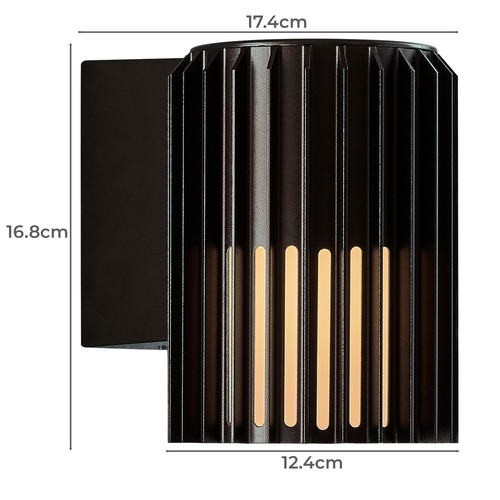 Aludra Single Outdoor Wall Light