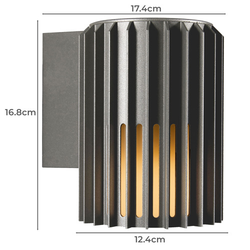 Aludra Single Outdoor Wall Light