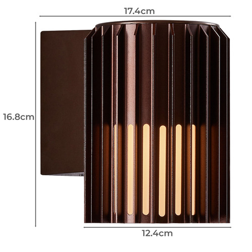 Aludra Single Outdoor Wall Light