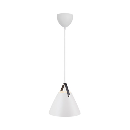 Strap Metal & Leather Interior Pendant Light