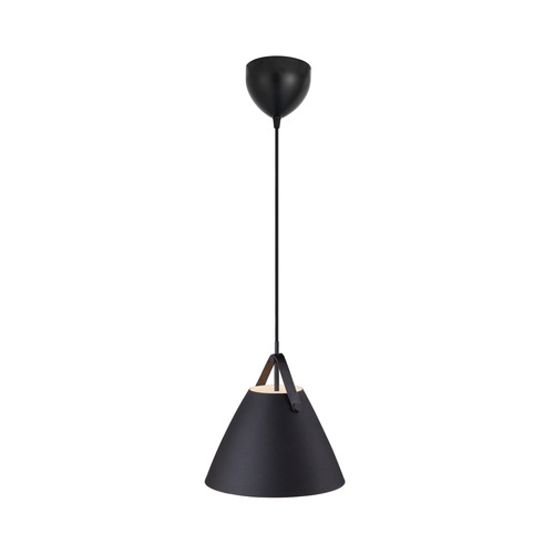 Strap Metal & Leather Interior Pendant Light