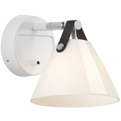 Strap Glass Wall Sconce