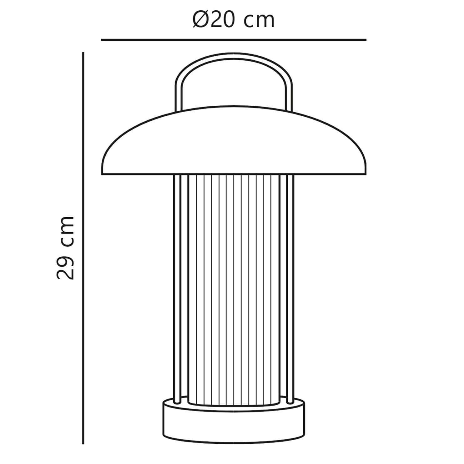 Mirano Outdoor Lamp with USB Cable