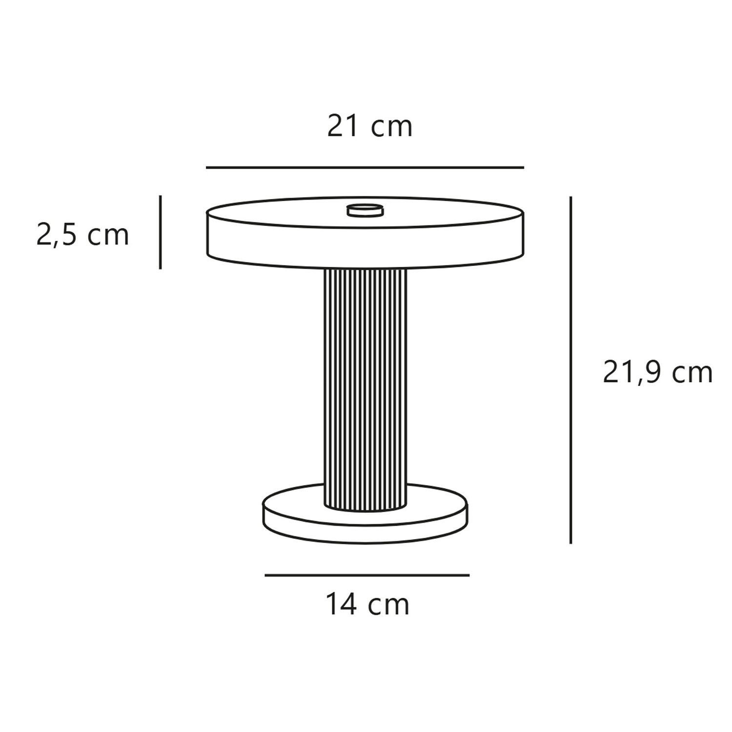 Trezzi Outdoor Lamp with USB Cable
