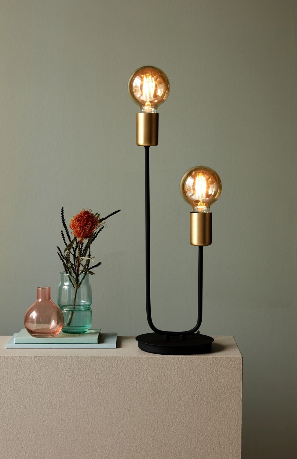 Josefine 2 Light Metal Table Lamp