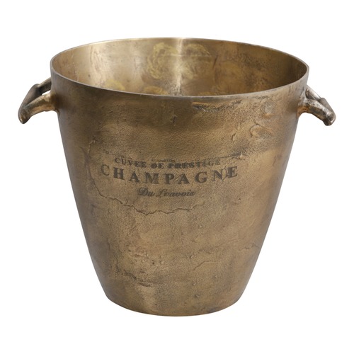 Global Gatherings Rustic Vintage Style Champagne Bucket Temple & ster