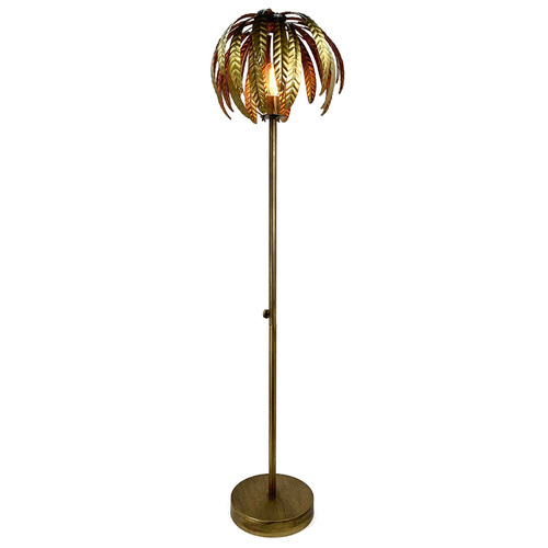 gold palm tree light