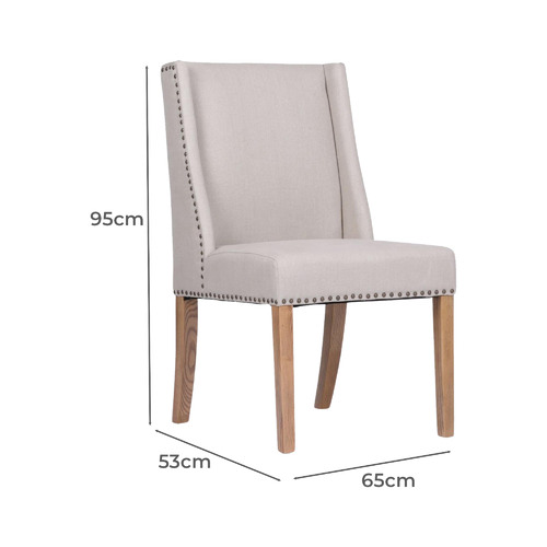 Beige Vesper Dining Chair