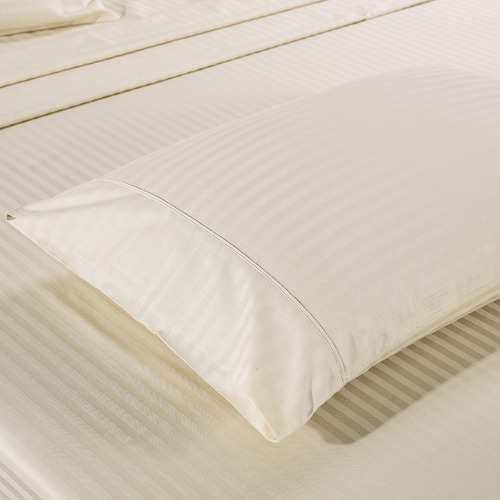 Kensington 1200TC Stripy Egyptian Cotton Sheet Set