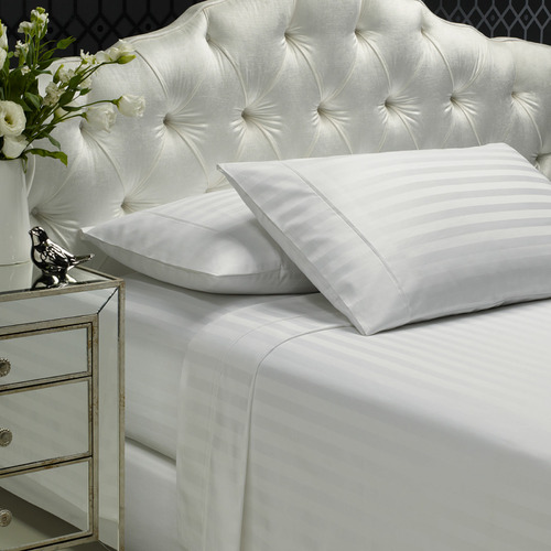 Striped Damask 1200TC Cotton-Blend Sheet Set