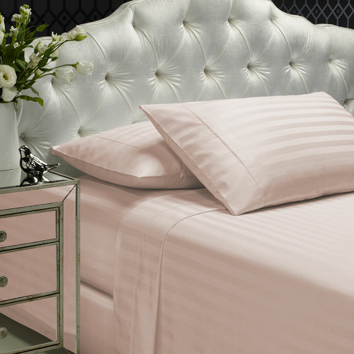 Striped Damask 1200TC Cotton-Blend Sheet Set
