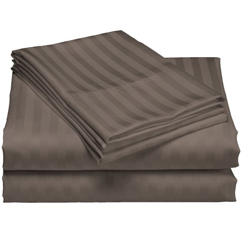 Striped Damask 1200TC Cotton-Blend Sheet Set