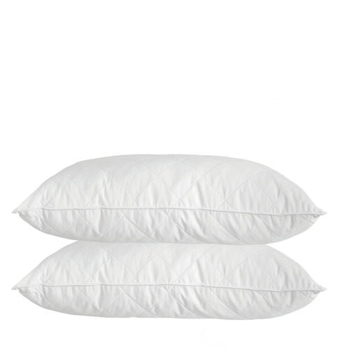 Luxury Bamboo Quilted Medium-Firm Pillows